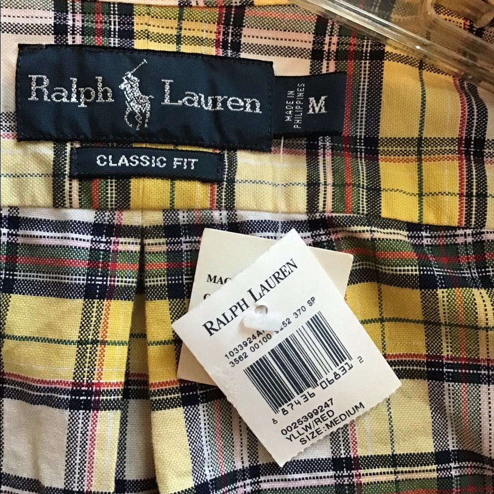 Ralph Lauren Men’s button down shirt